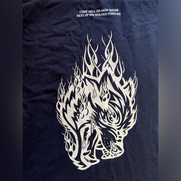 Mens - Darc Sport - Hell & Back Premium Oversized Tee in Black/Tan - Picture 4 of 5